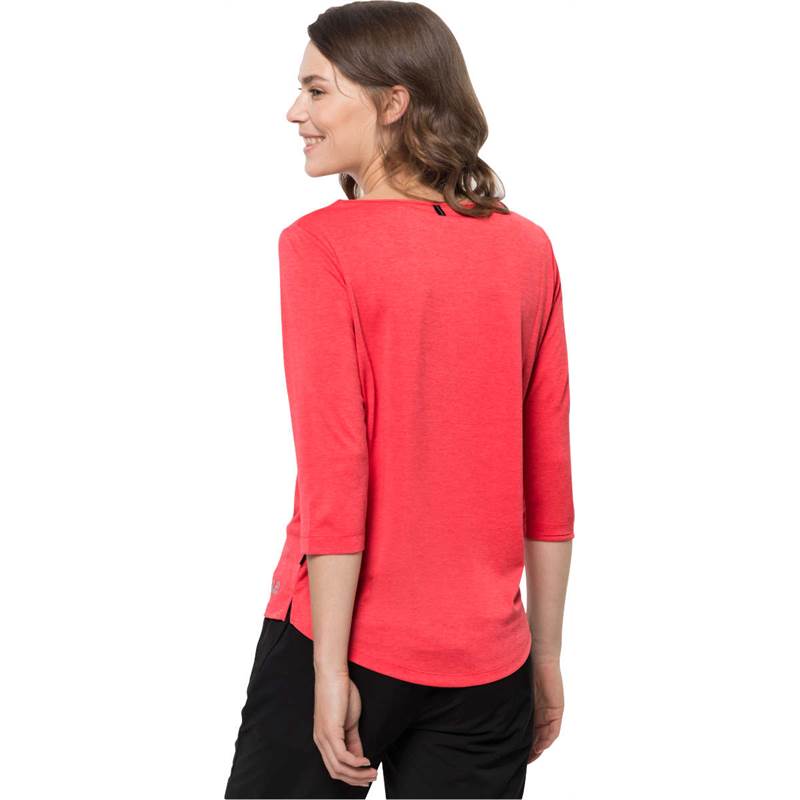 Jack Wolfskin Womens Pack & Go 3/4 T-Shirt-2